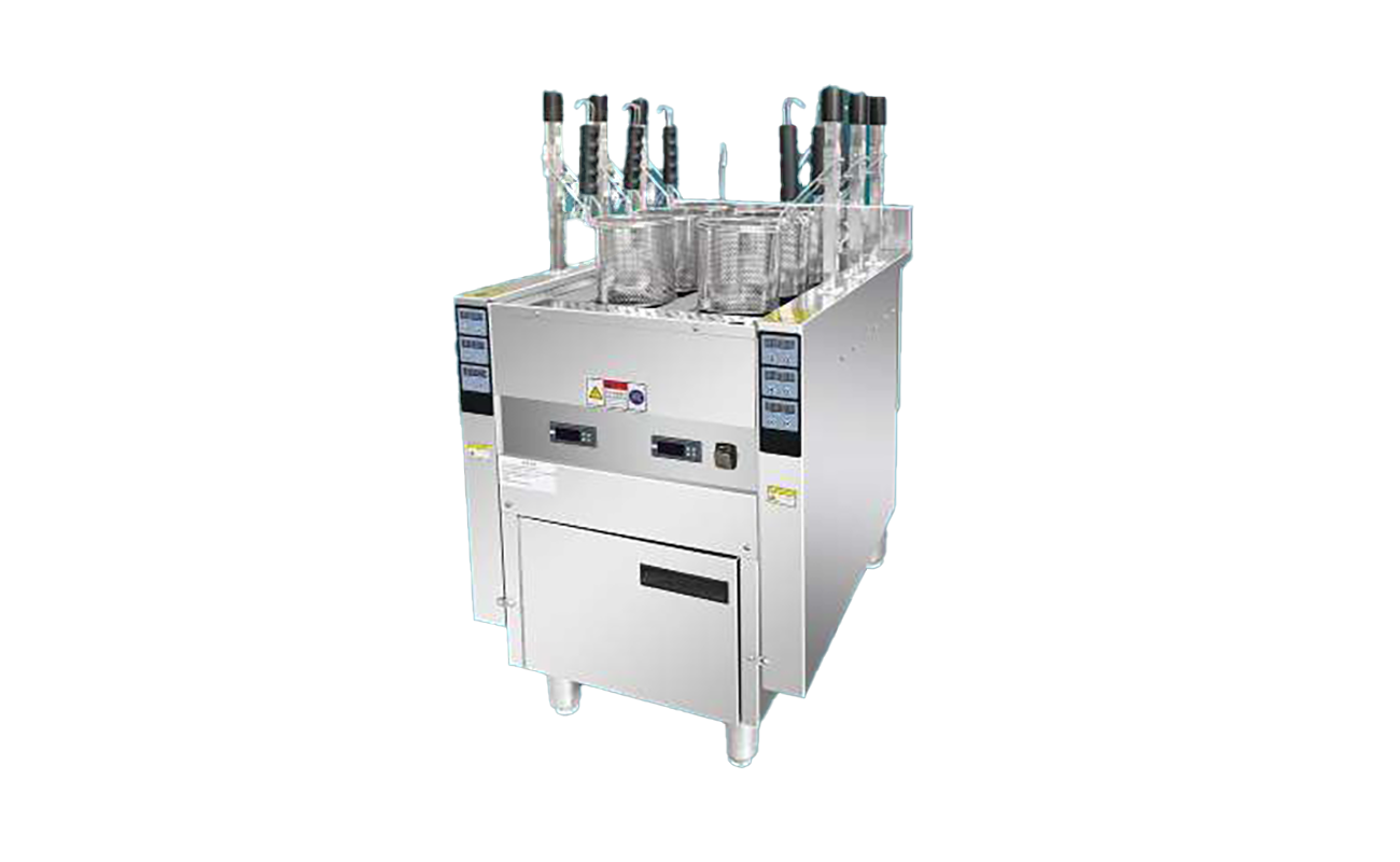 Automatic intelligent lift electric noodle cooke